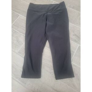 Nike Capri Yoga Workout Gym Athletic Leggings Black Size Medium‎